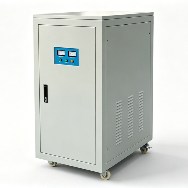 FWBS Numerical Control Non-contact Voltage Stabilizer 10-100KVA Three-Phase Response Time <10ms Voltage Accuracy ±1% Efficiency ≥98% 32BIT Chip Control SCR Non-contact For Laser Machine CNC Machining Center Medical Device,FWBS 32BIT Digital Three Phase Voltage Stabilizer