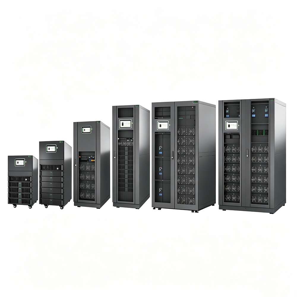 ACM Series Modular UPS 10-600kVA Phased Deployment Flexible Expansion Input PF>0.99 Output PF=1 Ultra Wide Input Voltage Range Optional 30A Charging Module For Government Medical Education Energy,ACM Series Modular UPS - Three Phase digital UPS