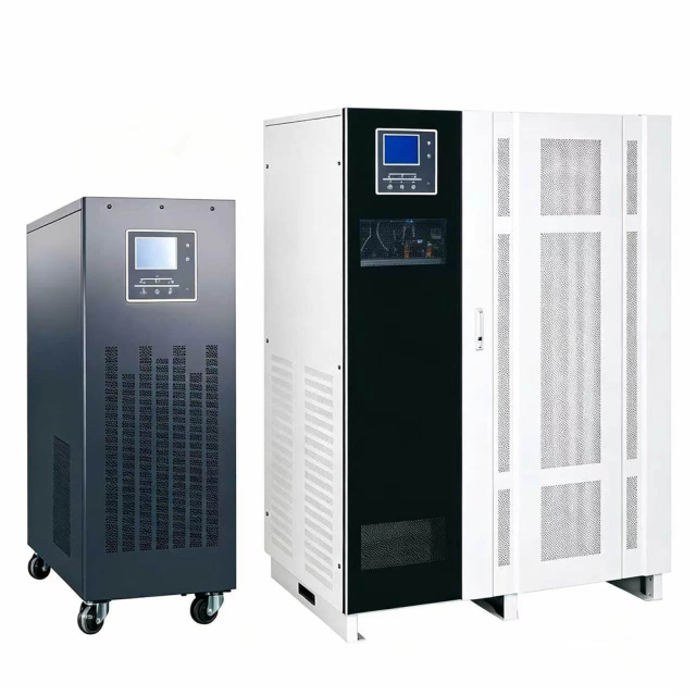 Three Phase Industrial Frequency On-line UPS 10-400KVA DSP Digital Control Isolation Transformer Dual Static Switch N+1 Parallel ECO Mode For Data Center Computer Room Finance Telecom,Industrial Three Phase digital UPS - Reliable Power Systems