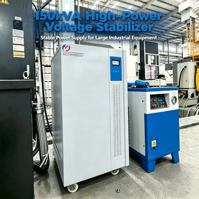 SBW‑150kVA High‑Power Voltage Regulator 3‑Phase AC Stabilizer for Manufacturing Production Line Hospital Commercial Building & Telecommunication Project,SBW‑150kVA High‑Power Voltage Regulator 3‑Phase AC Stabilizer for Manufacturing Production Line Hospital Commercial Building & Telecommunication Project