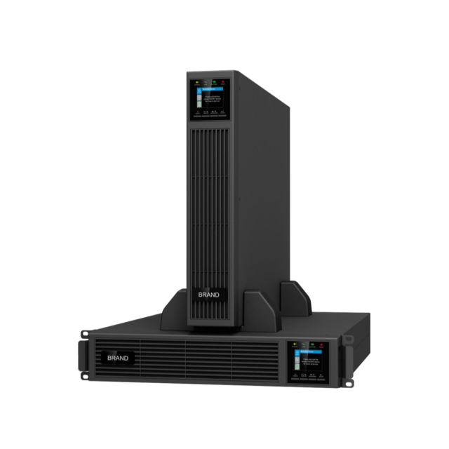 1‑3kVA Online Double‑Conversion UPS Rack‑Tower Convertible Pure Sine Wave Uninterruptible Power Supply with LCD EPO & SNMP Slot,1‑3kVA Online Double‑Conversion UPS Rack‑Tower Convertible Pure Sine Wave Uninterruptible Power Supply with LCD EPO & SNMP Slot