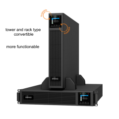 1‑3kVA Online Double‑Conversion UPS Rack‑Tower Convertible Pure Sine Wave Uninterruptible Power Supply with LCD EPO & SNMP Slot,1‑3kVA Online Double‑Conversion UPS Rack‑Tower Convertible Pure Sine Wave Uninterruptible Power Supply with LCD EPO & SNMP Slot