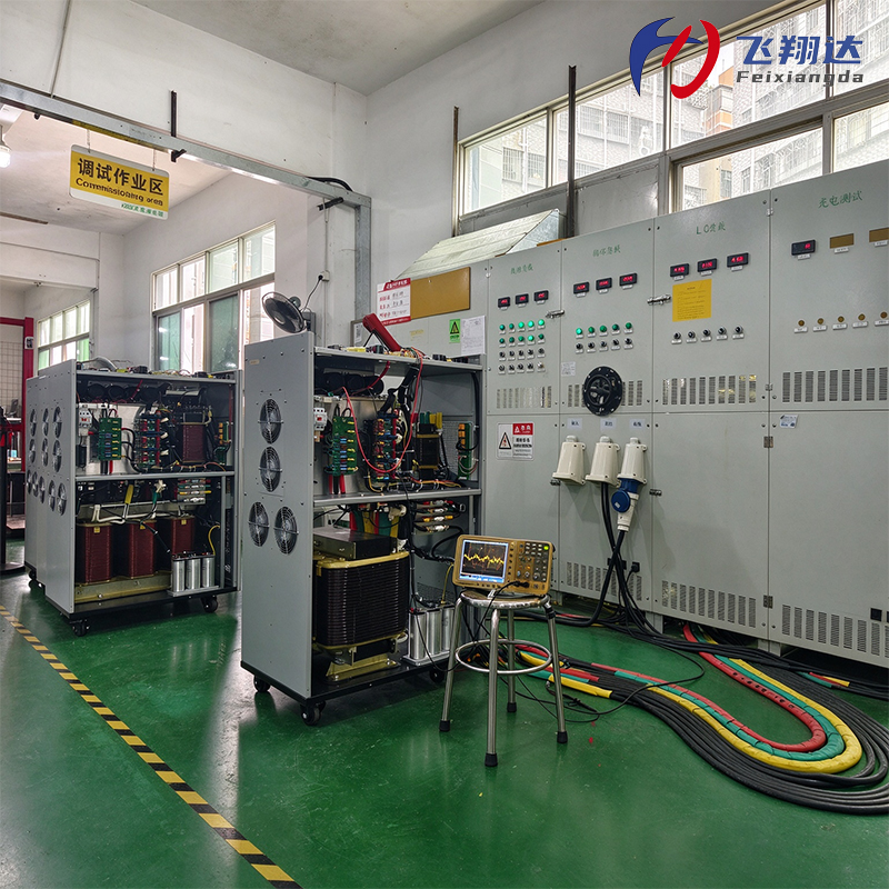 Industrial UPS power supply testing phase