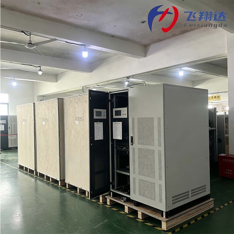Completed industrial UPS ready for delivery