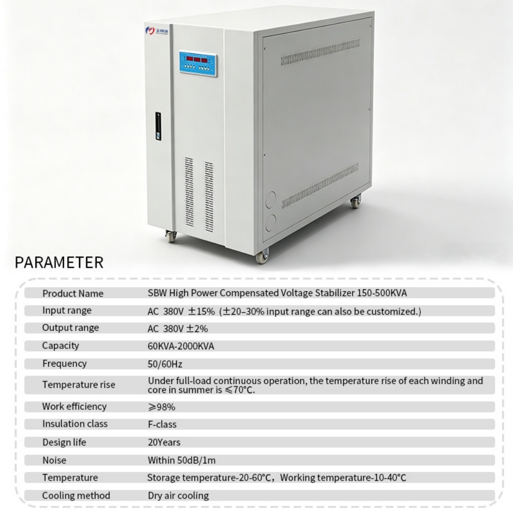 SBW-150KVA Three Phase Automatic Voltage Stabilizer,150kVA Three-Phase Stabilizer - Voltage Stabilizer Manufacturer