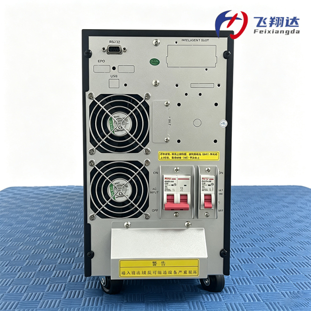 6KVA High Frequency Online Tower UPS C6K Single Phase In Out Square Wave Output Double Conversion UPS For Data Center Server Room Telecom,6kVA tower UPS C6K - double conversion UPS manufacturer