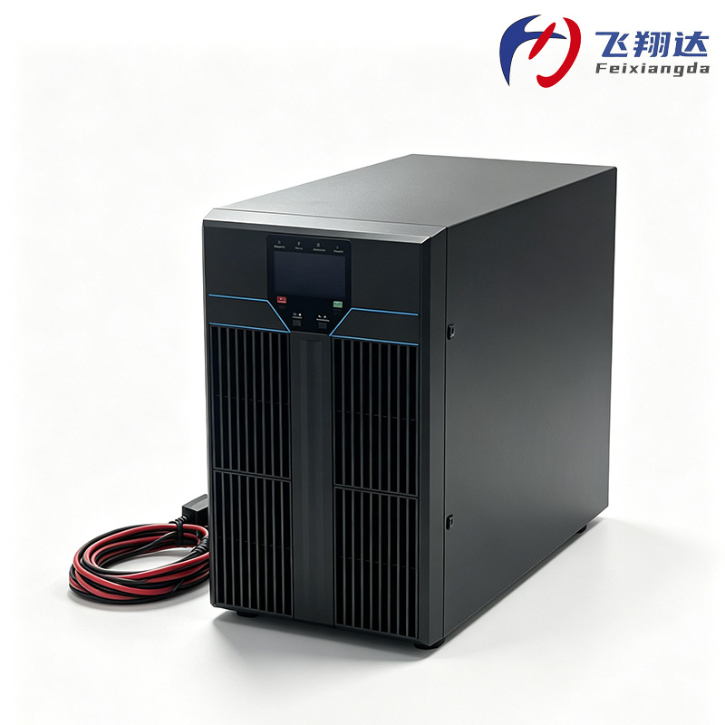 Lightweight 3KVA Online Tower UPS C3KS 2.7KW Double Conversion Square Wave Output Single Phase UPS Only 7.7kg For Server Room Telecom Lab,3kVA Double-Conversion Tower UPS - Single Phase UPS Manufacturer