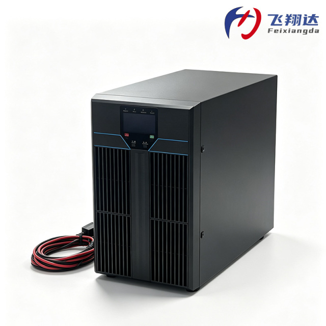 Lightweight 3KVA Online Tower UPS C3KS 2.7KW Double Conversion Square Wave Output Single Phase UPS Only 7.7kg For Server Room Telecom Lab,3kVA Double-Conversion Tower UPS - Single Phase UPS Manufacturer