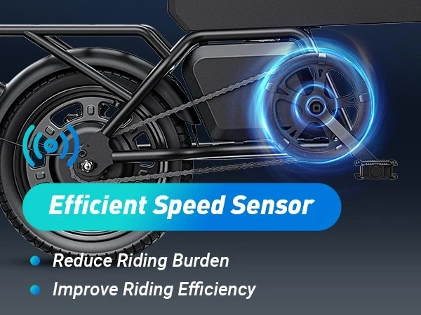 RA B20mini 14-inch Foldable Electric Bike 36V 7.8Ah - Dual Disc E-Bike with Pedals, Perfect Urban Commuter for Men & Women