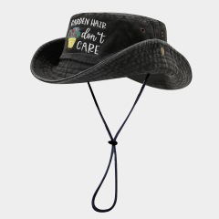 GARDEN HAIR don’t CARE Washed Cotton Bucket Hat