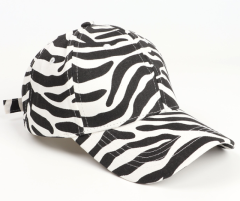 New Cross-Border Cartoon Cow Print & Leopard Print Baseball Caps, Curved Brim Hard Top Fashion Sun Hats for Men and Women