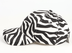 New Cross-Border Cartoon Cow Print & Leopard Print Baseball Caps, Curved Brim Hard Top Fashion Sun Hats for Men and Women