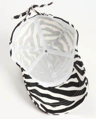 New Cross-Border Cartoon Cow Print & Leopard Print Baseball Caps, Curved Brim Hard Top Fashion Sun Hats for Men and Women