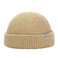 Men's Streetwear Knitted Beanie Korean Style Hip-hop Warm Skullcap