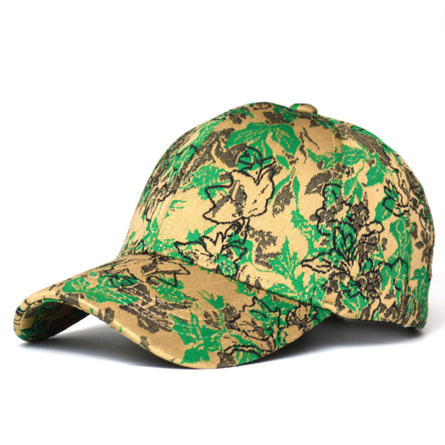 Women's Ethnic Style Floral Print Baseball Cap Hard Top Outdoor Sun Protection Casual Fashion Duckbill Cap