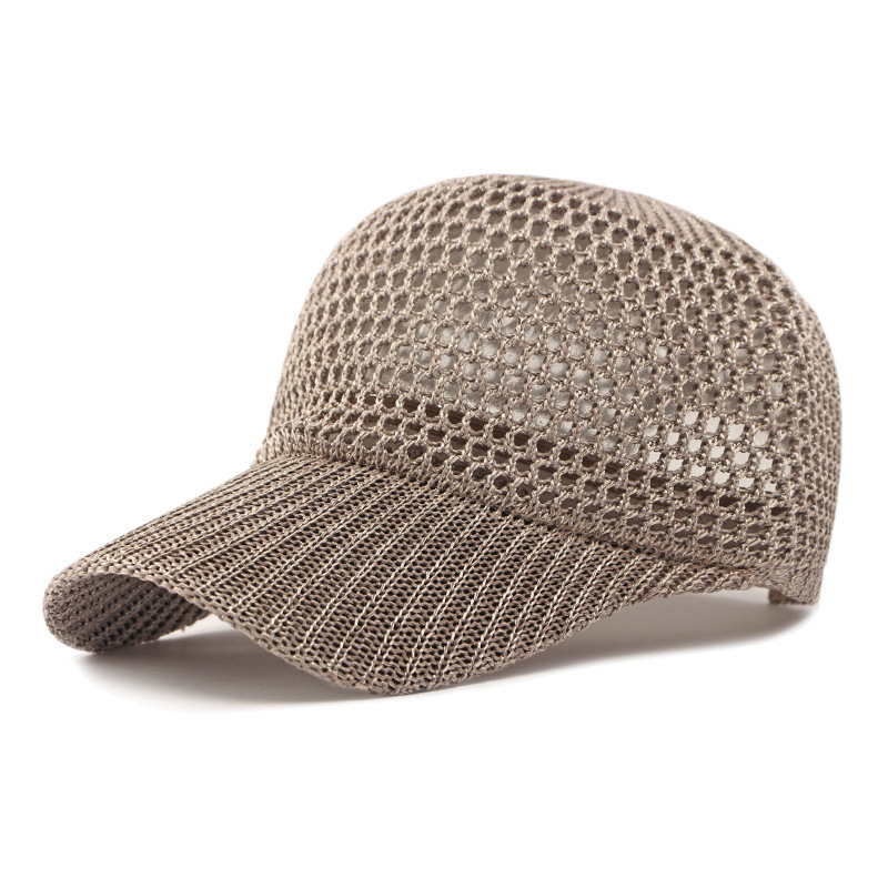 Unisex Summer Breathable Mesh Baseball Cap Outdoor UV Protection Trucker Fishing Sunhat