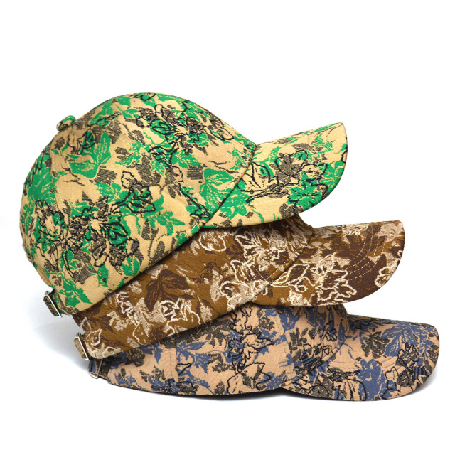 Women's Ethnic Style Floral Print Baseball Cap Hard Top Outdoor Sun Protection Casual Fashion Duckbill Cap