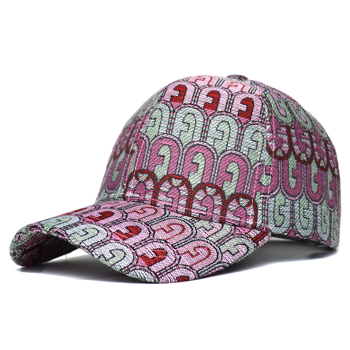 Women's Ethnic Style Sequined Baseball Cap Distressed Denim Hard Top Casual Sun Visor Hat Outdoor UV Protection Fashion Cap