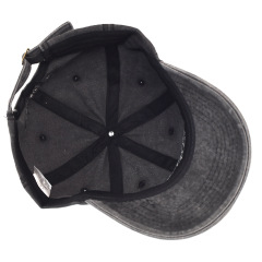 New Washed Cotton Embroidered Baseball Cap Fashion Adjustable Casual Sun Hat for Women Men