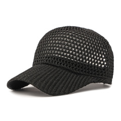 Unisex Summer Breathable Mesh Baseball Cap Outdoor UV Protection Trucker Fishing Sunhat