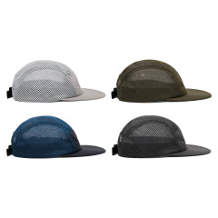 Quick Dry 5-Panel Mesh Baseball Cap Outdoor Unisex Camping Hat