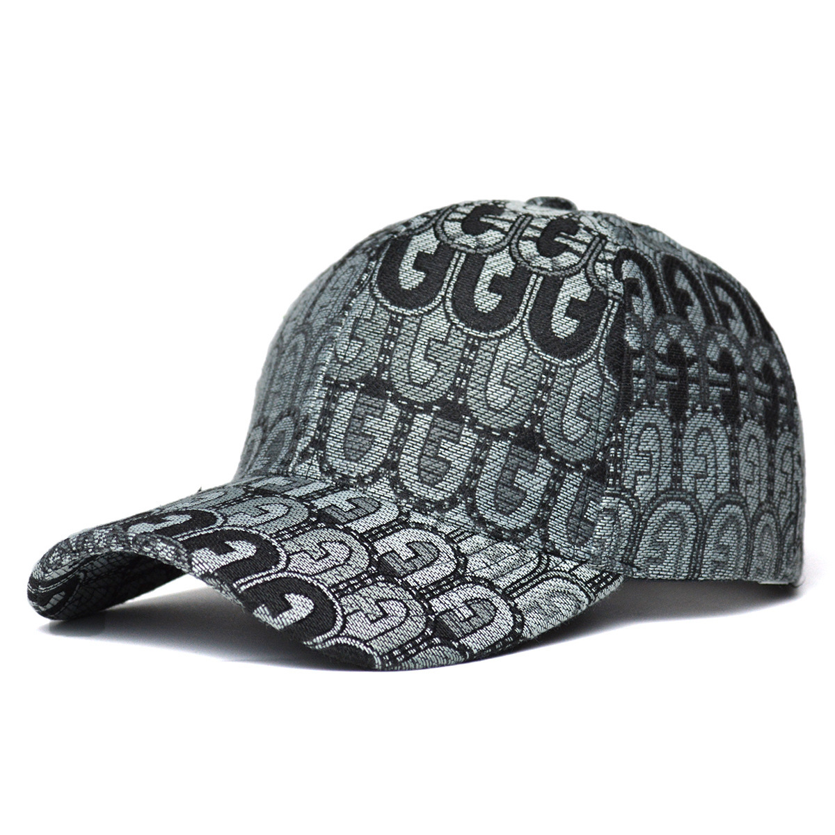 Women's Ethnic Style Sequined Baseball Cap Distressed Denim Hard Top Casual Sun Visor Hat Outdoor UV Protection Fashion Cap