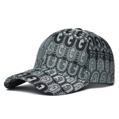 Women's Ethnic Style Sequined Baseball Cap Distressed Denim Hard Top Casual Sun Visor Hat Outdoor UV Protection Fashion Cap