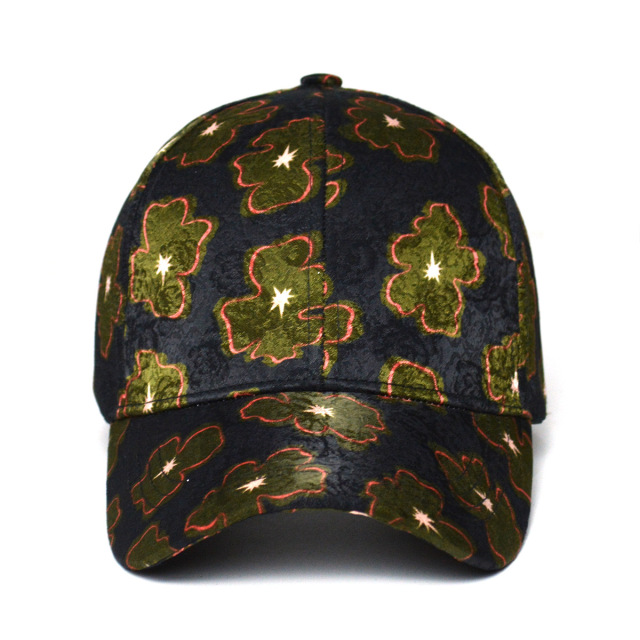 Women's Ethnic Style Floral Print Baseball Cap Hard Top Outdoor Sun Protection Casual Fashion Duckbill Cap