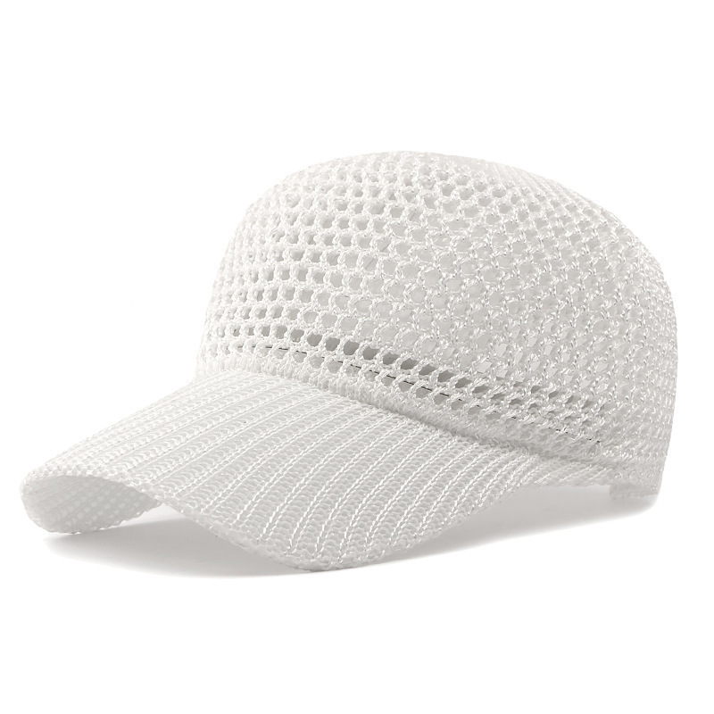 Unisex Summer Breathable Mesh Baseball Cap Outdoor UV Protection Trucker Fishing Sunhat