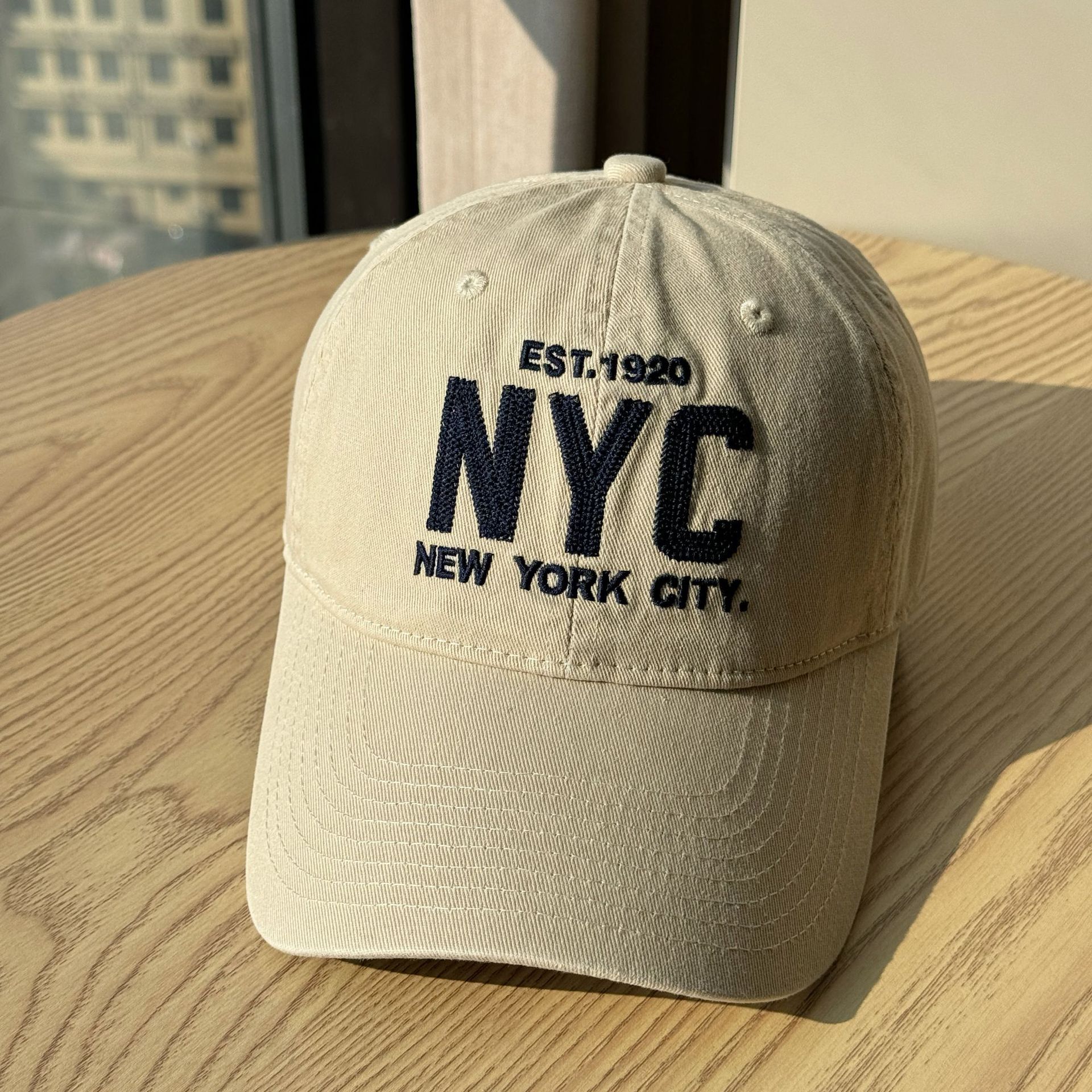 2026 New Casual Letter Printed Baseball Cap for Women Men, Soft Lightweight Adjustable Dad Hat, Large Head Circumference Face Slimming Fashion Trendy Cap