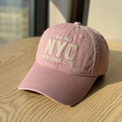 2026 New Casual Letter Printed Baseball Cap for Women Men, Soft Lightweight Adjustable Dad Hat, Large Head Circumference Face Slimming Fashion Trendy Cap