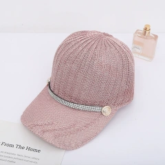 Woven Breathable Baseball Cap Sweat Absorbent Deodorant Sports Hat for Outdoor Travel