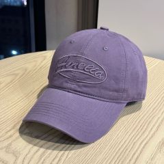 New Fashion Baseball Cap for Women Men, Summer Korean Style Letter Printed Adjustable Dad Hat, Face Slimming Curved Brim Casual Streetwear Sun Hat