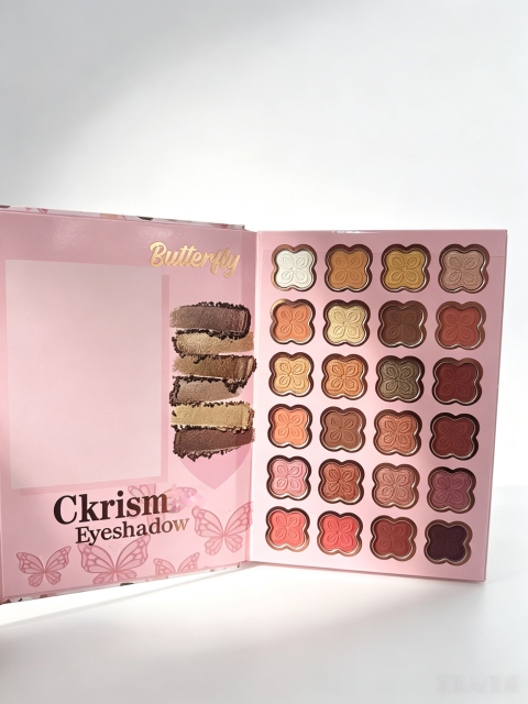 Paleta de maquillaje todo en uno Butterfly de CKRISMISS | 4 en 1: sombra de ojos, colorete, iluminador y contorno.