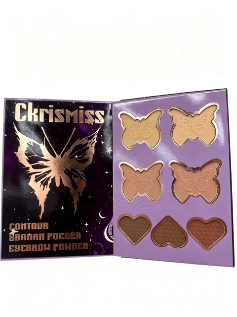 🦋 Ckrissmiss Butterfly All-In-One Makeup Book Set