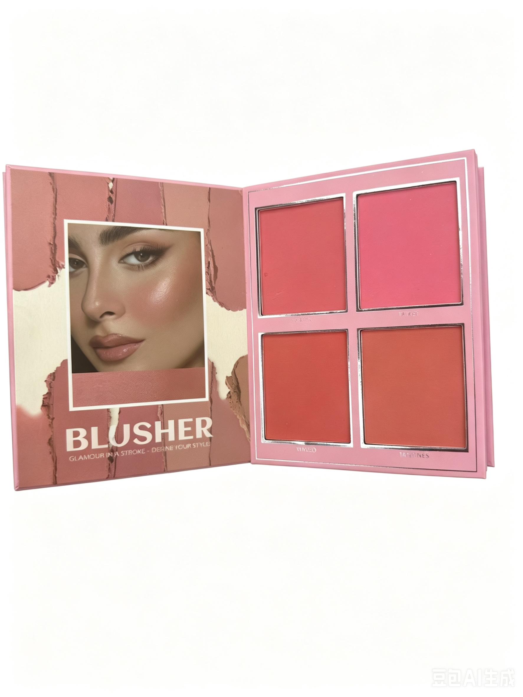ONEYIOO Glow Up Girl All-In-One Book Makeup Palette | Eyeshadow, Brow Powder, Blush, Highlighter & Lip Gloss Full Makeup Kit