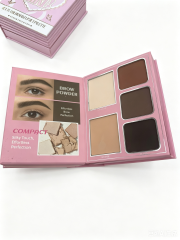 ONEYIOO Glow Up Girl All-In-One Book Makeup Palette | Eyeshadow, Brow Powder, Blush, Highlighter & Lip Gloss Full Makeup Kit
