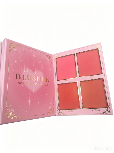 ONEYIOO Glow Up Girl All-In-One Book Makeup Palette | Eyeshadow, Brow Powder, Blush, Highlighter & Lip Gloss Complete Full Face Makeup Kit