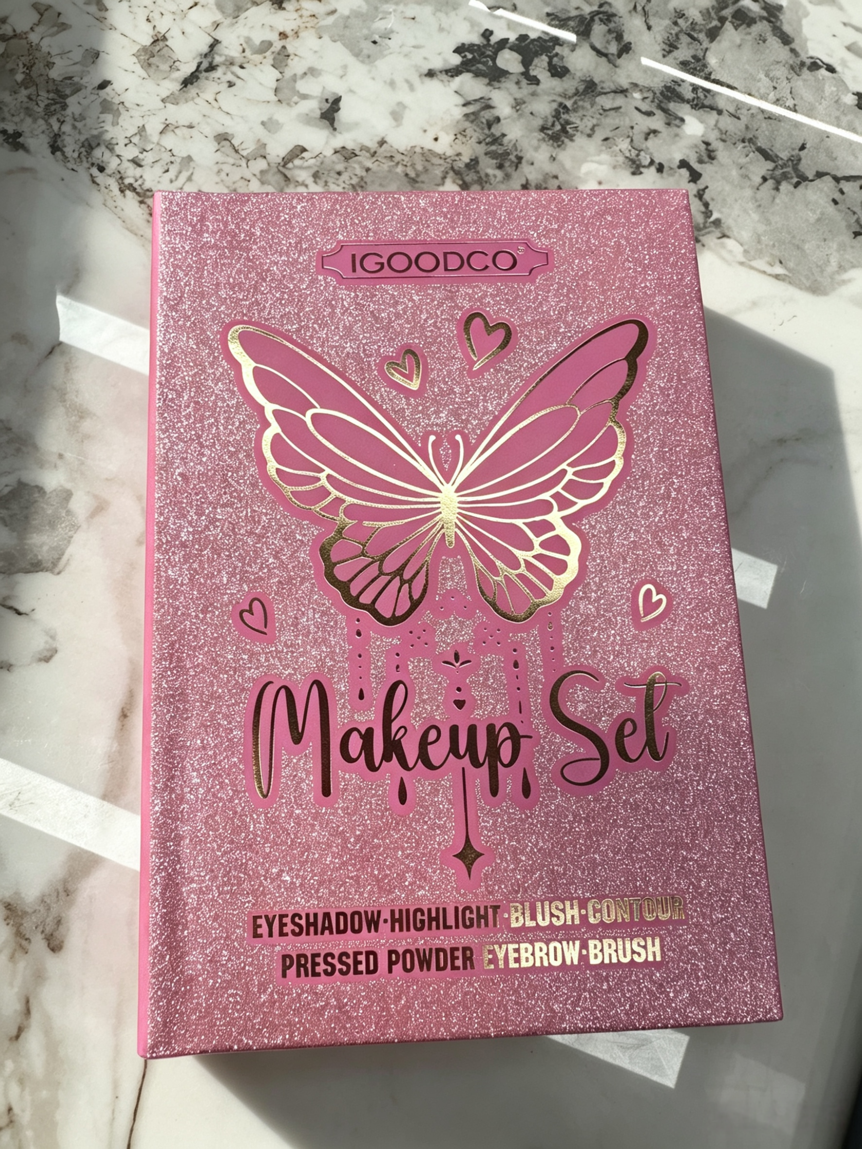 IGOODCO Butterfly All-In-One Professional Full Makeup Set