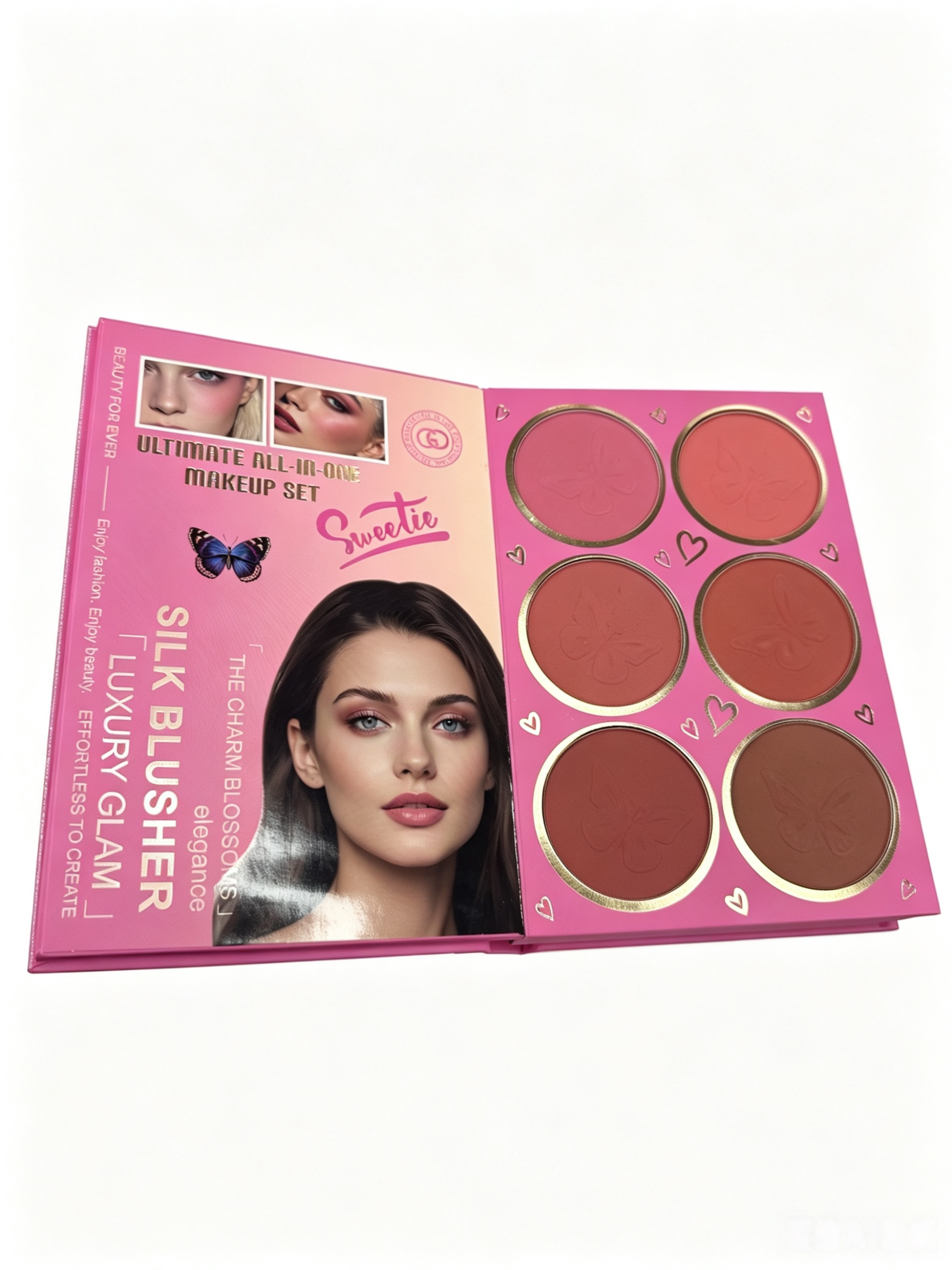 IGOODCO Butterfly All-In-One Professional Full Makeup Set