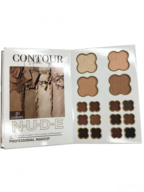 Krismiss 5-in-1 Leopard Print Book Makeup Palette