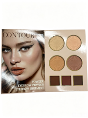 Krismiss Glow The World 5-in-1 Book Makeup Palette