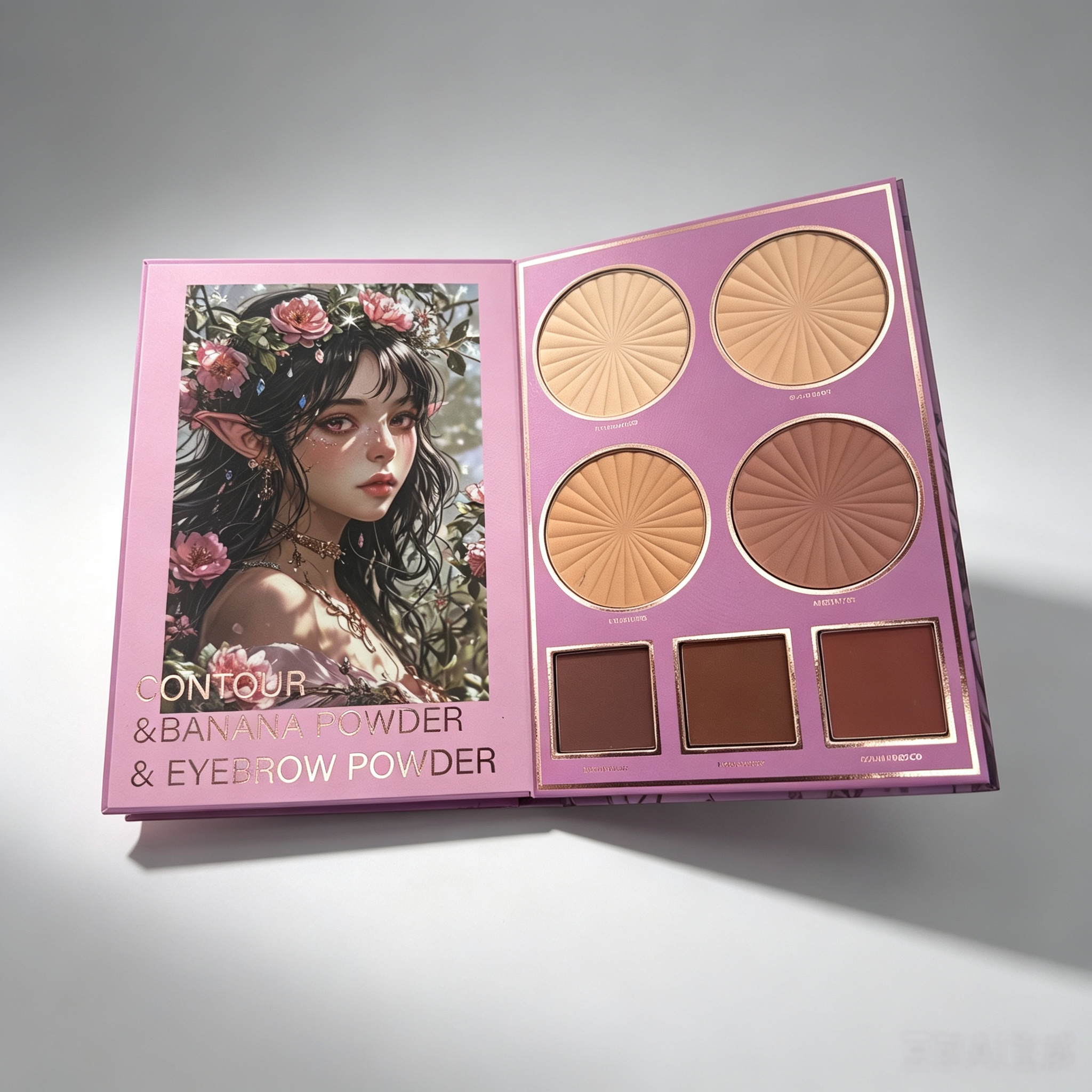 Krismiss Floral Elf 4-in-1 Makeup Book Palette