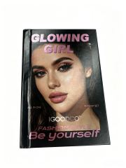 All In One Book Style Makeup Set | Eyeshadow Blush Contour Highlighter Lip Gloss With Brushes Full Makeup Kit For Daily Travel & Gift