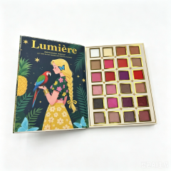 OULANAO Tropical Parade All-in-One Makeup Palette | 6 in 1 Professional Eyeshadow Blush Highlight Contour Bronzer Set, Tropical Jungle Multi Color Makeup Kit for Daily & Festival Makeup