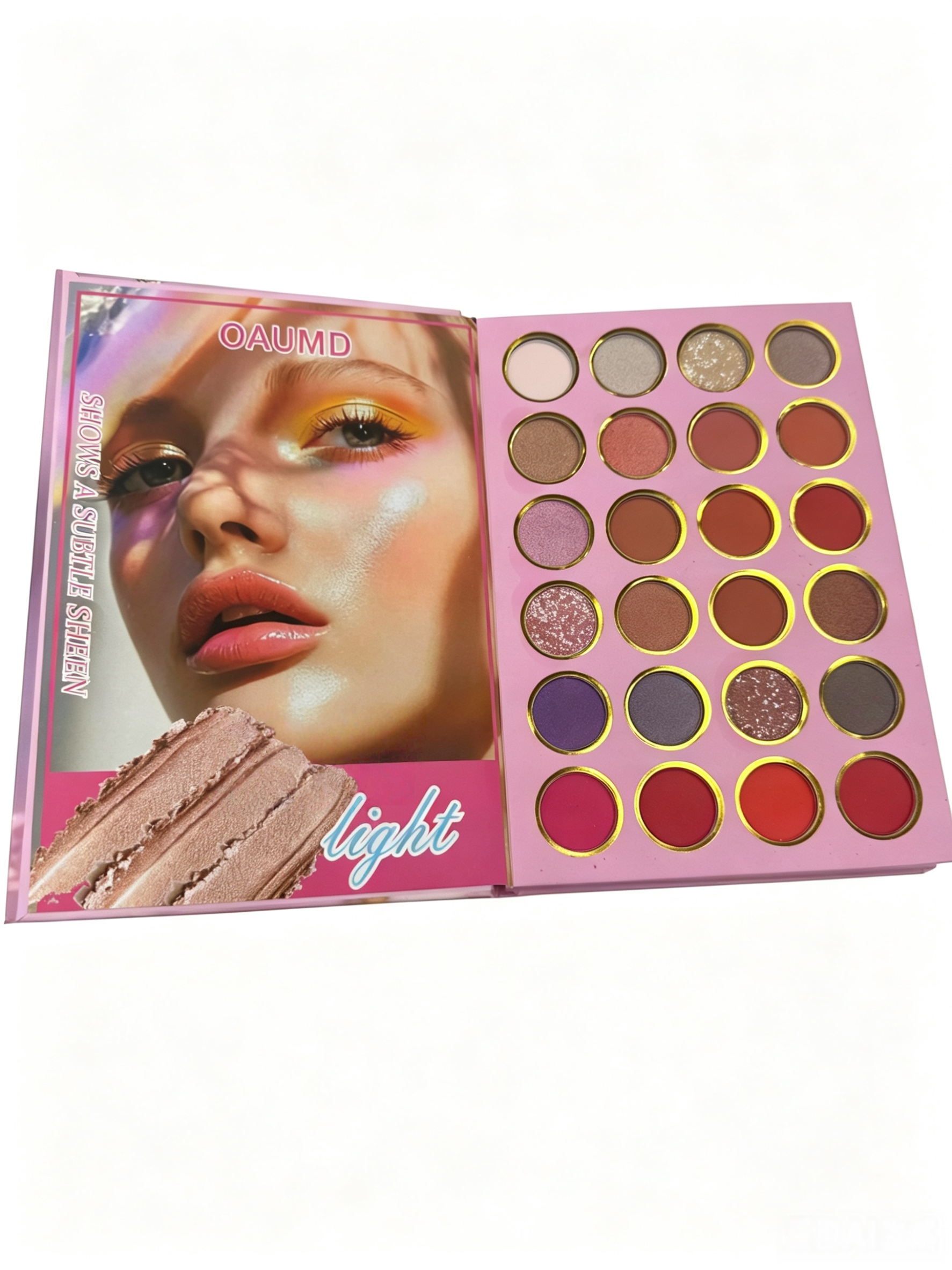 OAUMD All-in-One Beauty Makeup Set, 24 Shades Eyeshadow Palette, Lip Gloss & Nail Polish Kit, Matte Shimmer Eye Shadow, Complete Cosmetic Gift Box for Daily Makeup & Party Looks