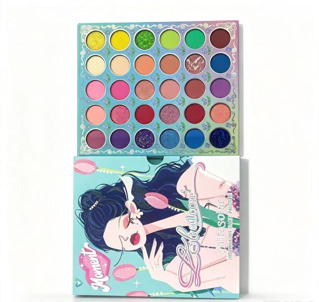 MifaSolar 102 Colors Multi Eyeshadow Palette Matte Shimmer Glitter High Pigmented Professional Makeup Set