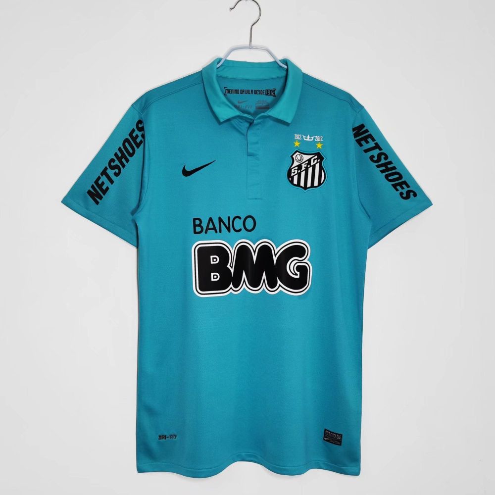 2012/2013 Santos Second Away Retro Football Jersey