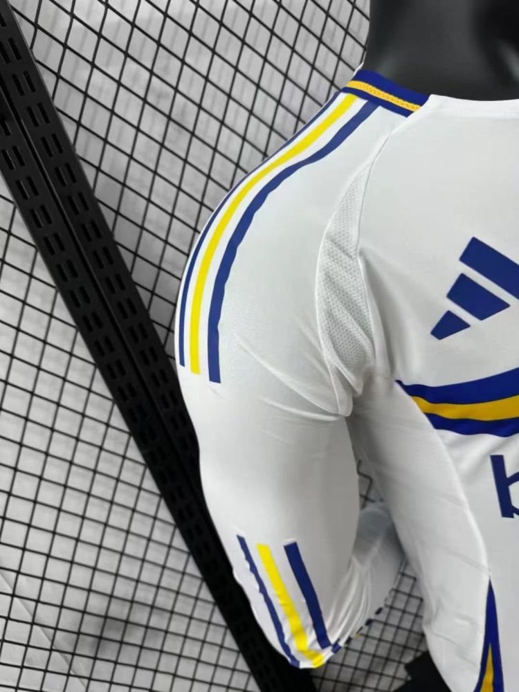 2024/2025 Boca Youth Away Long Sleeved Football Jersey (Player Edition)