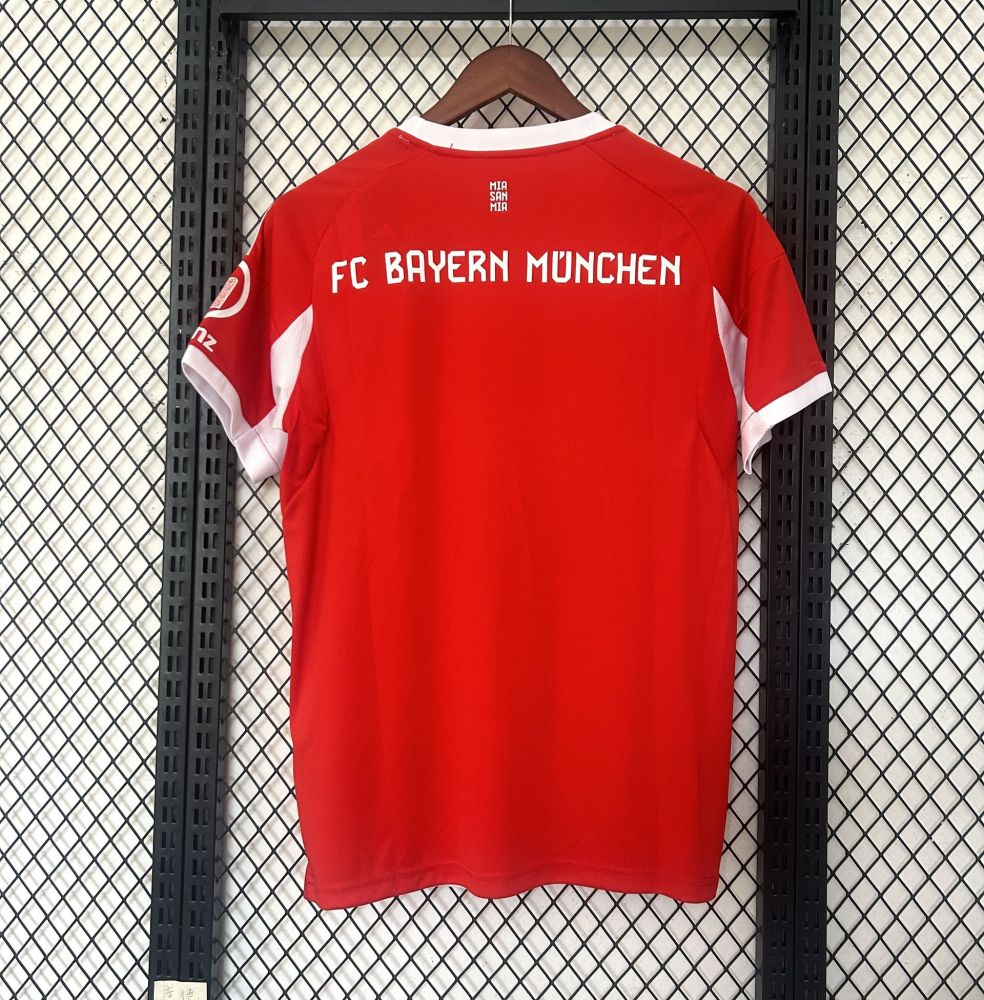 2025/2026 Bayern Munich Home Football Jersey (Fans)